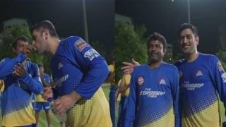 IPL 2022: MS Dhoni's Heartwarming Gesture Towards CSK's 'Bat' Doctor Sarvanan Anna Goes VIRAL | WATCH VIDEO